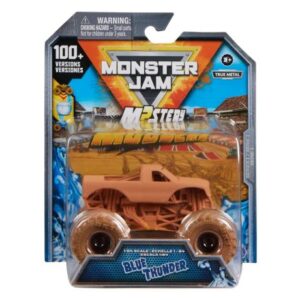پک تکی ماشین Monster Jam گلی با مقیاس 1:64 مدل Blue Thunder, image