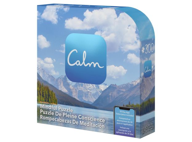 پازل 300 تکه Spin Master طرح آسمان ابری, تنوع: 6061089-Calm Mindful 3, image