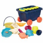 ست واگن و وسایل شن بازی B. Toys, image
