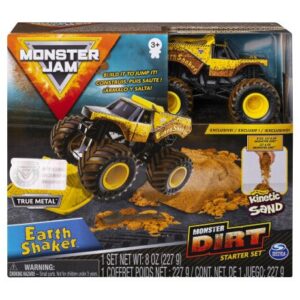 ماشین Monster Jam Dirt مدل Earth Shaker همراه با Kinetic Sand