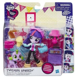 ست عروسک پونی توایلات اسپارکل در مهمانی (Twilight Sparkle)