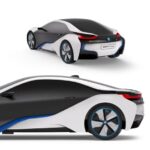 ماشین کنترلی ب ام و i8 با مقیاس 1:24 با قابلیت تغییر رنگ, image 2