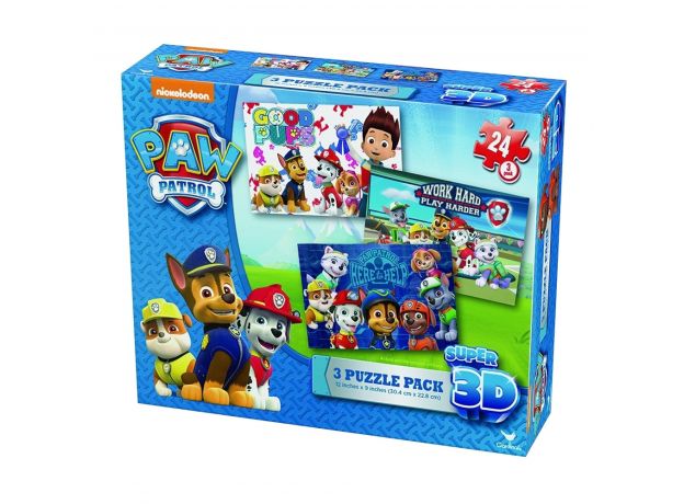 پازل سه بعدی 24 تکه ای پاپاترول (Cardinal), image