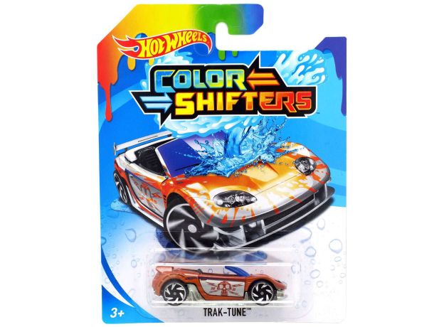 ماشین تغییر رنگ دهنده Hot Wheels سری Colour Shifters مدل 57 Trak-Tune, تنوع: BHR15-Trak-Tune, image