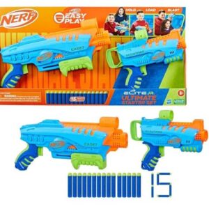 پک دوتایی تفنگ های نرف Nerf مدل Elite Junior Ultimate Starter Set