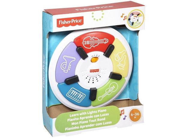 بازی آموزشی موسیقی پیانوی گرد (Fisher Price), image