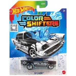 ماشین تغییر رنگ دهنده Hot Wheels سری Colour Shifters مدل 57 Chevy Brown