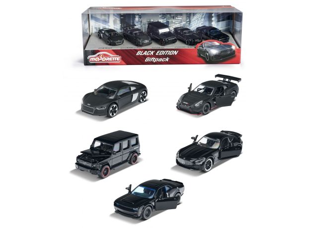 پک 5 تايی ماشين های فلزی Majorette مدل Black Edition, image