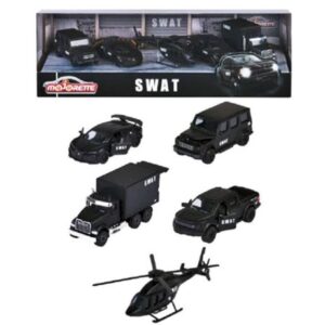 پک 5 تايی ماشين های فلزی Majorette مدل SWAT