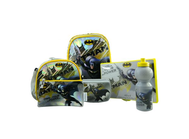 ست 45 در 1 کوله پشتی 40 سانتی بتمن Batman, image