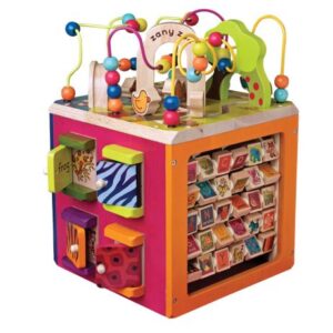 مکعب خلاقیت چوبی B.Toys