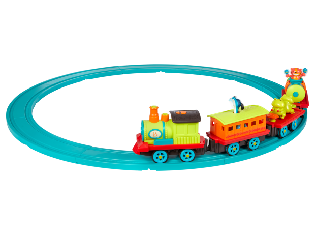 ست قطار و ریل B. Toys, image