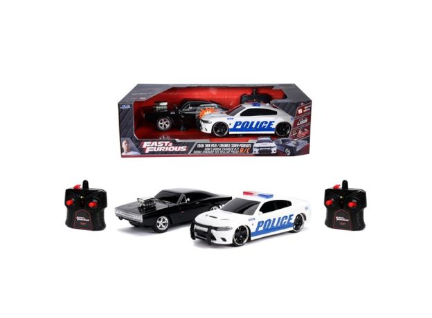 پک 2 تایی تعقیب و گریز ماشین کنترلی Fast & Furious با مقیاس 1:16, image