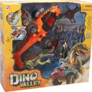 ست بازی شکارچیان دایناسورDino Valley مدل Steel Hawk and Dino, image