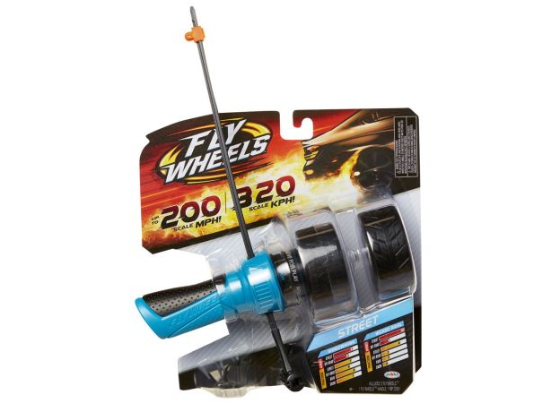 پک دو تایی چرخ های مسابقه ای پرنده Fly Wheels سری Street مدل آبی, image