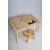 میز مونتسوری سفید چوبی کاما, تنوع: 21020-CM-Montessori Kids Table, image 2