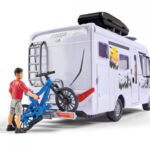 ست کمپ Dickie Toys همراه با ون Hymer و دوچرخه, image 10