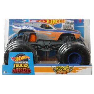 ماشین Hot Wheels مدل Rodger Dogerسری Monster Trucks با مقیاس 1:24