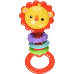 جغجغه‌ی مدل LION DUMBBELL RATTLE
