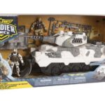 ست بازی تانک جنگنده سربازهای Soldier Force مدل Desert Tank, image
