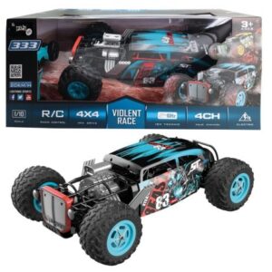ماشین کنترلی آفرودی Crazon مدل Beast 83 آبی با مقیاس 1:10