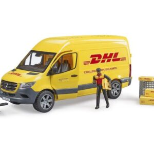 کامیونت مرسدس بنز DHL به همراه راننده برودر Bruder