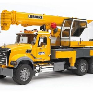 کامیون جرثقیل MACK مدل Liebherr برودر Bruder, image