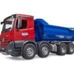 کامیون کمپرسی مرسدس بنز آروکس قرمز برودر Bruder, image