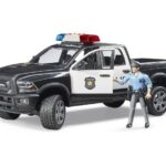 وانت پیکاپ RAM 2500 پلیس به همراه چراغ گردان برودر Bruder, image 2