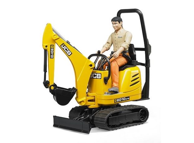 بیل مکانیکی مایکرو JCB مدل 8010 CTS برودر Bruder, image