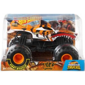ماشین Hot Wheels مدل ( Tiger Shaker ) Monster Trucks با مقیاس 1:24