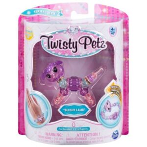 پک تکی دستبند درخشان Twisty Petz مدل Blushy Lamb, image