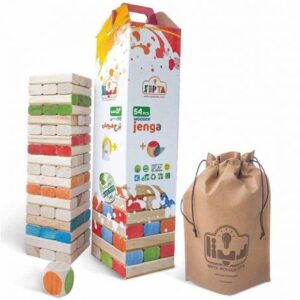 بازی گروهی جنگا چوبی 54 تکه ای سپتا, image