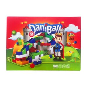 بلاک ساختنی 105 قطعه دانی بال, image