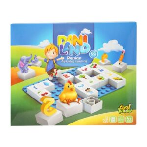 بلاک ساختنی دانی لند 65 قطعه مدل آموزش الفبای فارسی