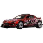 پک 2 تایی ماشین‌ های Hot Wheels سری Pull-Back Speeders مدل Mod Speederو 2004 Mazda, تنوع: HPR91-Mazda, image 7