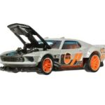 پک 2 تایی ماشین‌ های Hot Wheels سری Pull-Back Speeders مدل Loluxو 1969 Ford Mustang, تنوع: HPR91-Ford Mustang, image 2