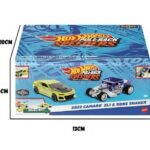 پک 2 تایی ماشین‌ های Hot Wheels سری Pull-Back Speeders مدل 2022 Camaro ZL1و Bone Shaker, تنوع: HPR91-Bone Shaker, image 9