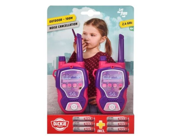 واکی تاکی Dickie Toys مدل صورتی, تنوع: 201118199-Walkie Talkie Pink Drivez, image