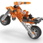 بلاک ساختنی Engino اینونتور 50 در 1 مدل موتوردار نارنجی, image 6