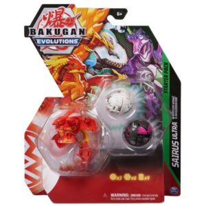 پک 3 تایی Starter باکوگان Bakugan سری Evolutions مدل Sairus Ultra, image