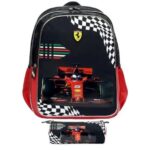 کوله پشتی Ferrari مدل To Be First به همراه جامدادی, image