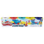پک 5 تایی خمیر بازی رنگ های روشن Play Doh مدل حیوانات, image