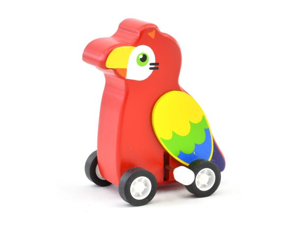 طوطی قرمز کوکی چوبی پیکاردو, تنوع: BZ-05-B-PD-Parrot, image