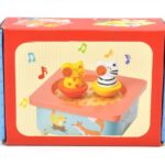 جعبه موزیکال چوبی پیکاردو مدل گورخر و زرافه, image 6