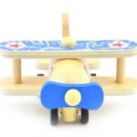 هواپیمای کلاسیک عقب کش چوبی پیکاردو (آبی), تنوع: BZ-01-F-PD-Blue, image 2