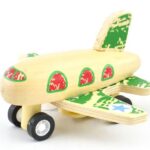 هواپیمای عقب کش چوبی پیکاردو (سبز), تنوع: BZ-01-E-PD-Green, image