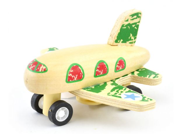 هواپیمای عقب کش چوبی پیکاردو (سبز), تنوع: BZ-01-E-PD-Green, image