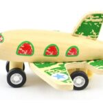 هواپیمای عقب کش چوبی پیکاردو (سبز), تنوع: BZ-01-E-PD-Green, image 4