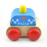 ماشین پلیس موزیکال چوبی پیکاردو, تنوع: BZ-39-A-PD-Police, image 2